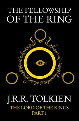 Couverture cartonnée The Fellowship of the Ring de J. R. R. Tolkien