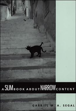 E-Book (pdf) Slim Book about Narrow Content von Gabriel M.A. Segal