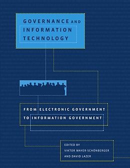 eBook (pdf) Governance and Information Technology de Viktor Mayer-Sch?nberger, David Lazer