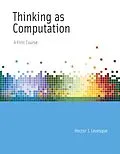 E-Book (epub) Thinking as Computation von Hector J. Levesque