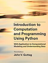 E-Book (epub) Introduction to Computation and Programming Using Python, third edition von John V. Guttag