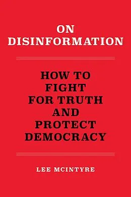 E-Book (epub) On Disinformation von Lee Mcintyre