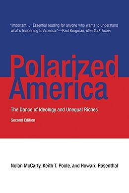 Couverture cartonnée Polarized America, second edition de Nolan McCarty, Keith T. Poole, Howard Rosenthal