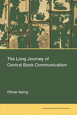 Couverture cartonnée The Long Journey of Central Bank Communication de Otmar Issing