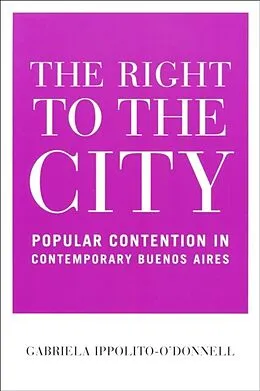 E-Book (pdf) The Right to the City von Gabriela Ippolito-O'Donnell