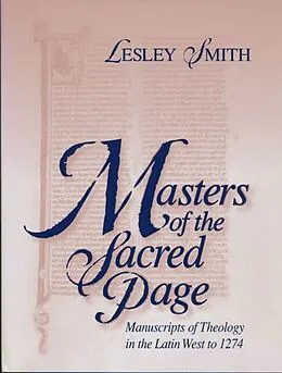 E-Book (pdf) Masters of the Sacred Page von Lesley Smith