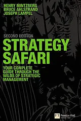 Kartonierter Einband Strategy Safari von Henry Mintzberg, Joseph B. Lampel
