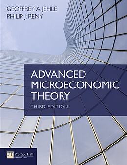 Couverture cartonnée Advanced Microeconomic Theory de Geoffrey Jehle, Geoffrey A. Jehle, Philip J. Reny