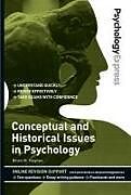 Couverture cartonnée Psychology Express: Conceptual and Historical Issues in Psychology de Brian Hughes, Brian M. Hughes, Dominic Upton