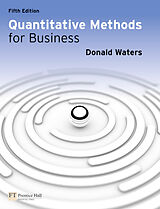 Couverture cartonnée Quantitative Methods for Business de Donald Waters