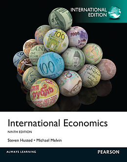 Couverture cartonnée International Economics de Steven Husted, Michael Melvin