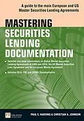 E-Book (epub) Mastering Securities Lending Documentation von Paul Harding, Christian Johnson