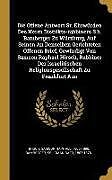 Die Offene Antwort Sr. Ehrwürden Des Herrn Distrikts-Rabbiners S.B. Bamberger Zu Würzburg, Auf Seinen an Denselben Gerichteten Offenen Brief, Gewürdig