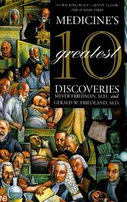 Couverture cartonnée Medicine's 10 Greatest Discoveries de Meyer Friedman, Gerald W. Friedland