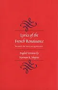 E-Book (pdf) Lyrics of the French Renaissance von Norman R. Shapiro