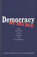E-Book (pdf) Democracy by Decree von Ross Sandler, David Schoenbrod