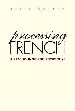 eBook (pdf) Processing French de Peter Golato