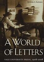 eBook (pdf) World of Letters de Nicholas A. Basbanes