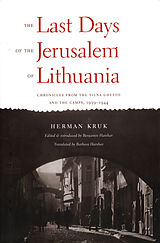 eBook (pdf) The Last Days of the Jerusalem of Lithuania de Hans-Georg Gadamer