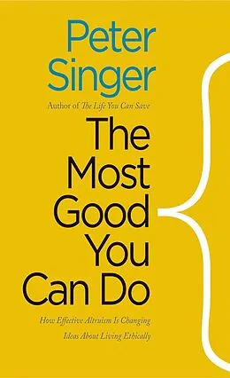 E-Book (epub) The Most Good You Can Do von Peter Singer
