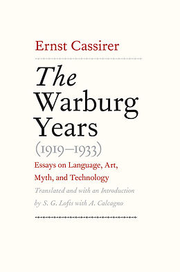 eBook (pdf) The Warburg Years (1919-1933) de Ernst Cassirer, S. G. Lofts