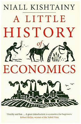 Couverture cartonnée Little History of Economics de Niall Kishtainy