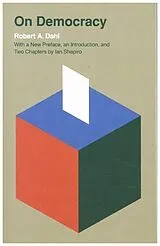 Kartonierter Einband On Democracy von Robert A. Dahl