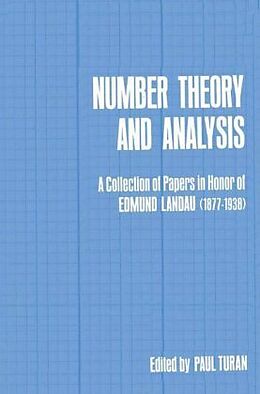 Fester Einband Number Theory and Analysis von 