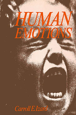 Livre Relié Human Emotions de Carroll E. Izard