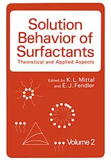 Fester Einband Solution Behavior of Surfactants von