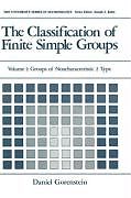 Livre Relié The Classification of Finite Simple Groups. Vol.1 de Daniel Gorenstein