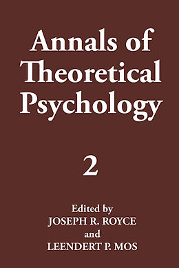 Livre Relié Annals of Theoretical Psychology de 