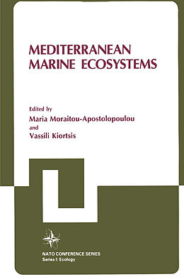 Livre Relié Mediterranean Marine Ecosystems de Maria Moraitou-Apostolopoulou