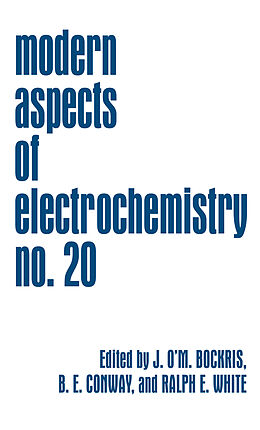 Livre Relié Modern Aspects of Electrochemistry No. 20 de 