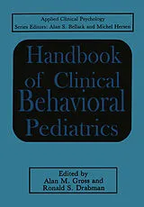 Fester Einband Handbook of Clinical Behavioral Pediatrics von