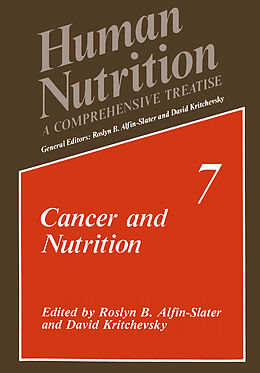 Fester Einband Cancer and Nutrition von 