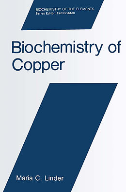 Livre Relié Biochemistry of Copper de Maria C. Linder