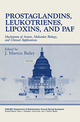 Livre Relié Prostaglandins, Leukotrienes, Lipoxins, and PAF de 