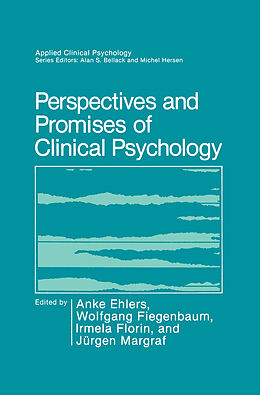 Livre Relié Perspectives and Promises of Clinical Psychology de 