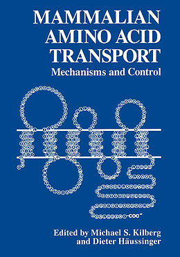 Livre Relié Mammalian Amino Acid Transport de 