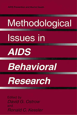 Livre Relié Methodological Issues in AIDS Behavioral Research de 
