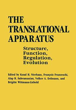 Fester Einband The Translational Apparatus von Knud Nierhaus, International Conference on the Translational Apparatus