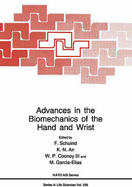 Fester Einband Advances in the Biomechanics of the Hand and Wrist von 