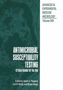 Fester Einband Antimicrobial Susceptibility Testing von 