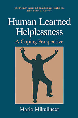 Livre Relié Human Learned Helplessness de Mario Mikulincer