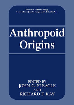 Livre Relié Anthropoid Origins de 