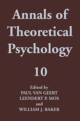 Livre Relié Annals of Theoretical Psychology de 