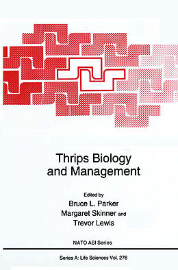 Fester Einband Thrips Biology and Management von 
