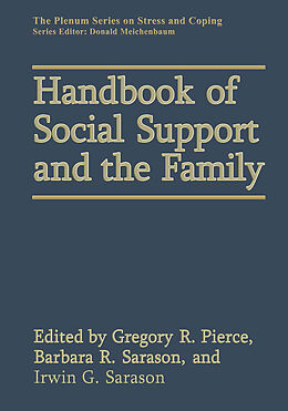 Livre Relié Handbook of Social Support and the Family de 