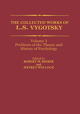 Livre Relié The Collected Works of L. S. Vygotsky de L. S. Vygotsky